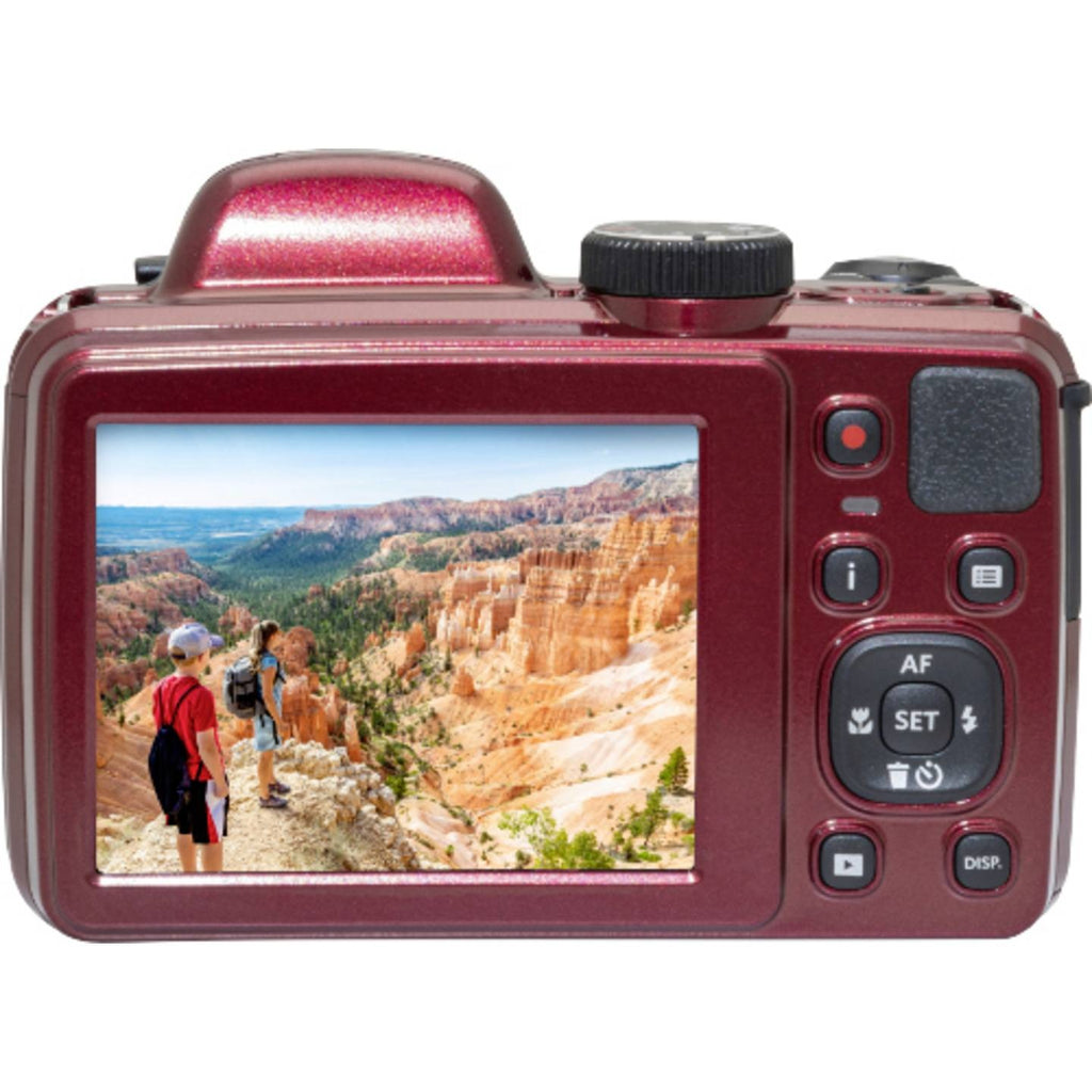 Kodak Appareil photo numérique bridge avec zoom optique 40x (Rouge)