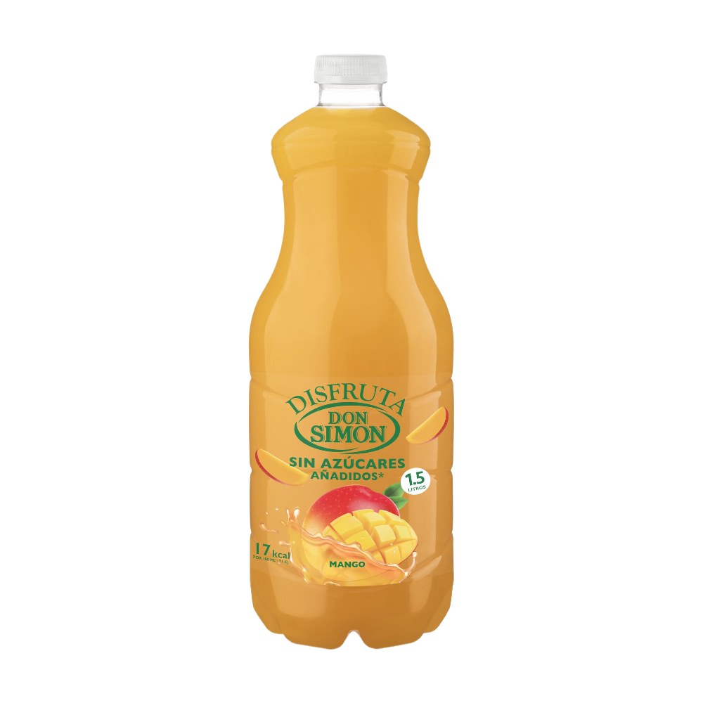 Don Simon Savourez Nectar de mangue sans sucres ajoutés PET 1,5 L