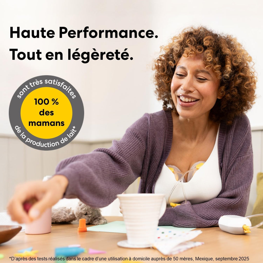 MEDELA Freestyle Mini Hands-Free - Tire-lait électrique simple, coquille 24 mm