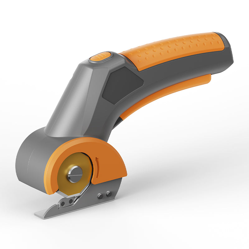 GARTOL 4 V Cutter rotatif sans fil pour papier, carton ondulé, moquette, cuir, feutre, plastique et autres matériaux polyvalents, avec sac à poussière et lame de rechange
