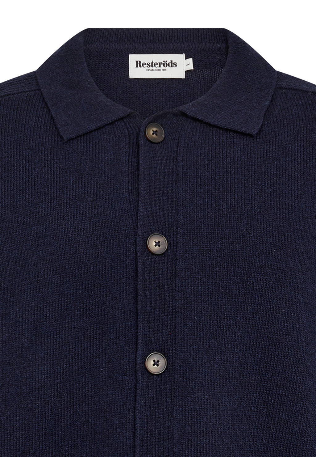 Resteröds Cardigan Dean Bleu Marine S