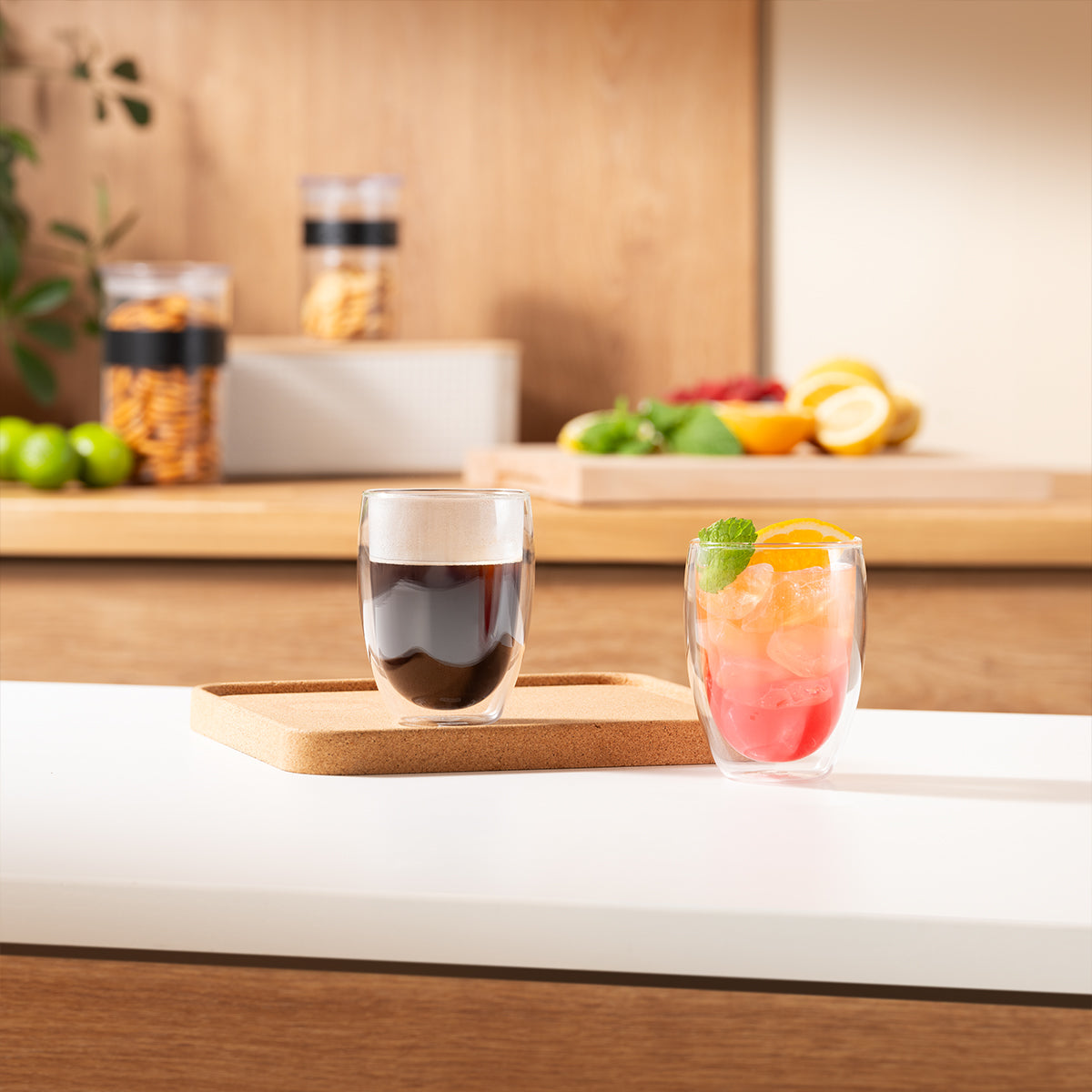 BODUM Pavina Set de 6 verres à double paroi transparent - 350 ml