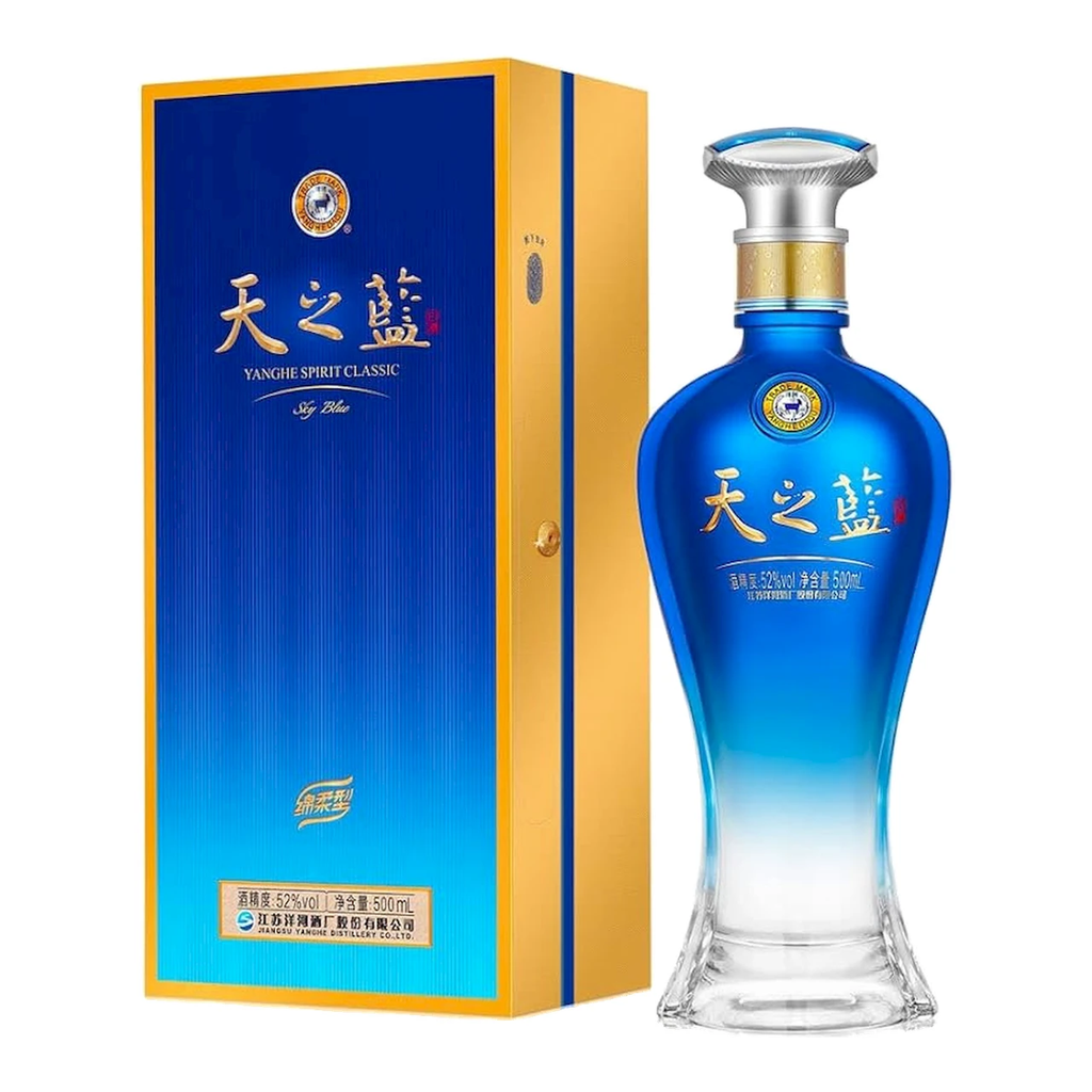 Yanghe Sky Blue Baijiu 500 ml 52 %