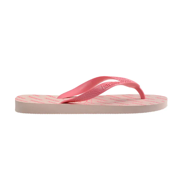 HAVAIANAS Top Logomania Essential Tongs Ballet Rose