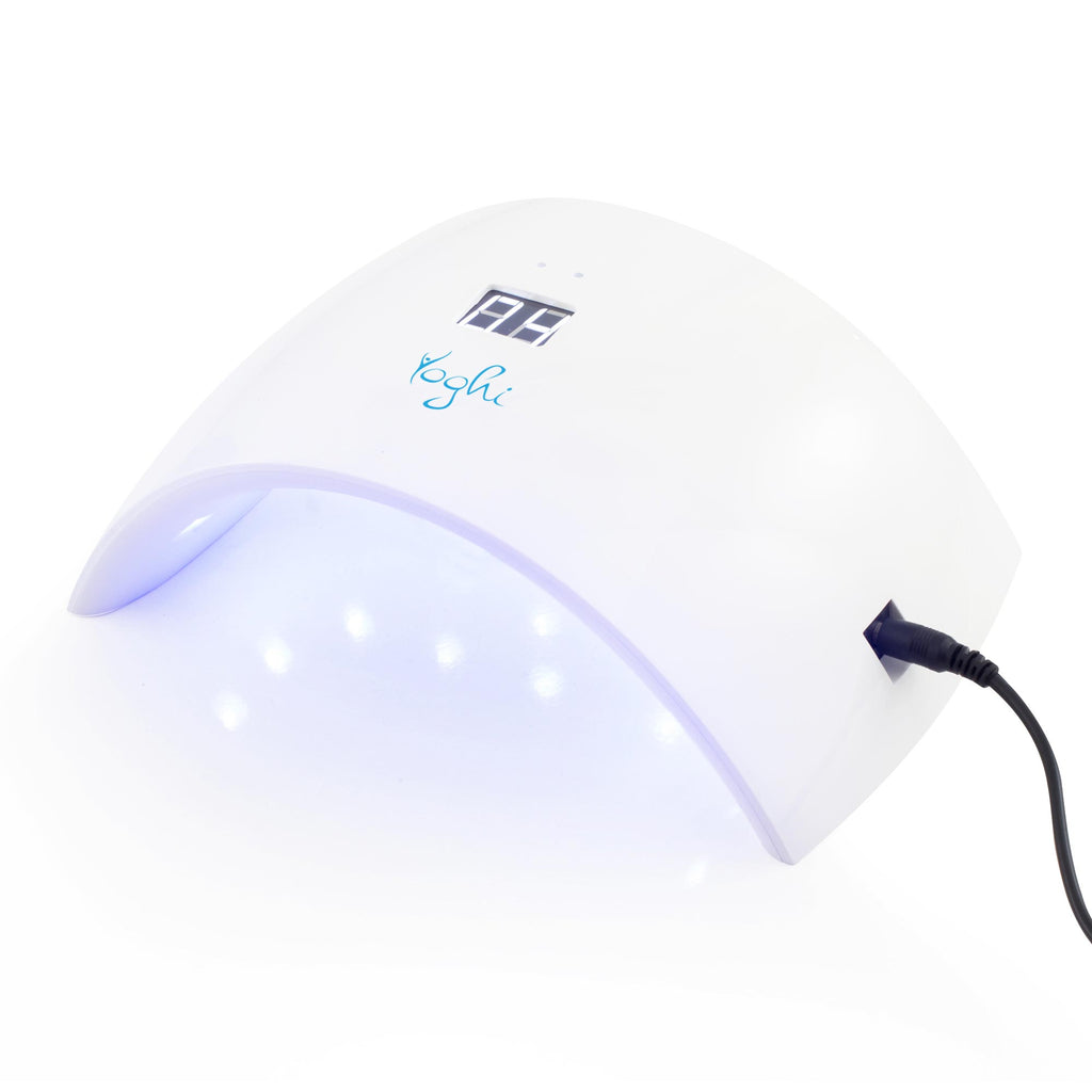 YOGHI Like+ - Kit de Manucure et Pédicure avec Lampe LED 12 W et 12 Accessoires