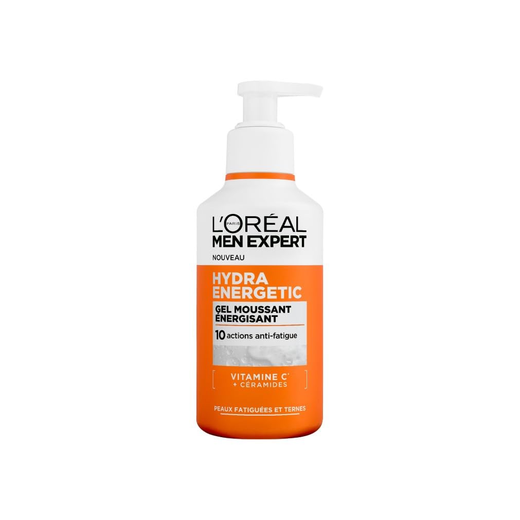 L'Oréal Paris Men Expert Hydra Energetic Gel Nettoyant Énergisant 260 ml