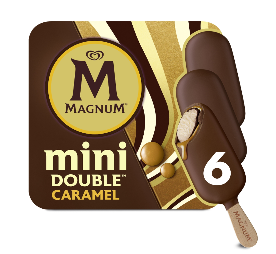 MAGNUM Glace Bâtonnet Mini Deluxe Caramel x6 330g