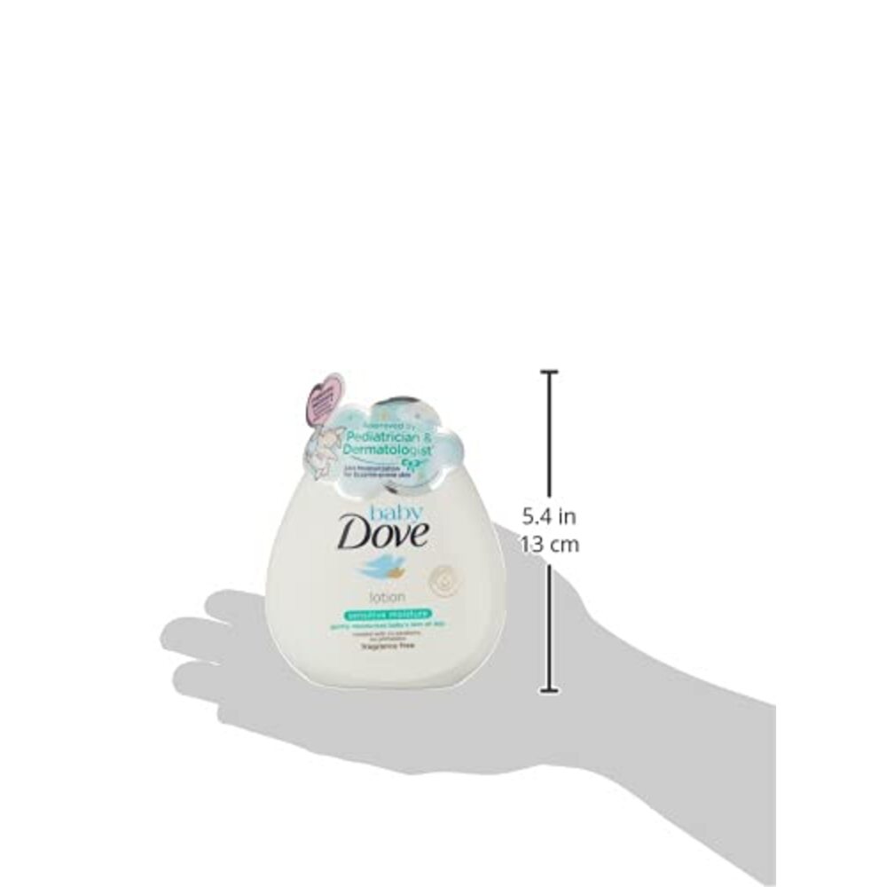 DOVE Lotion pour bébé peaux sensibles sans parfum - 200 ml