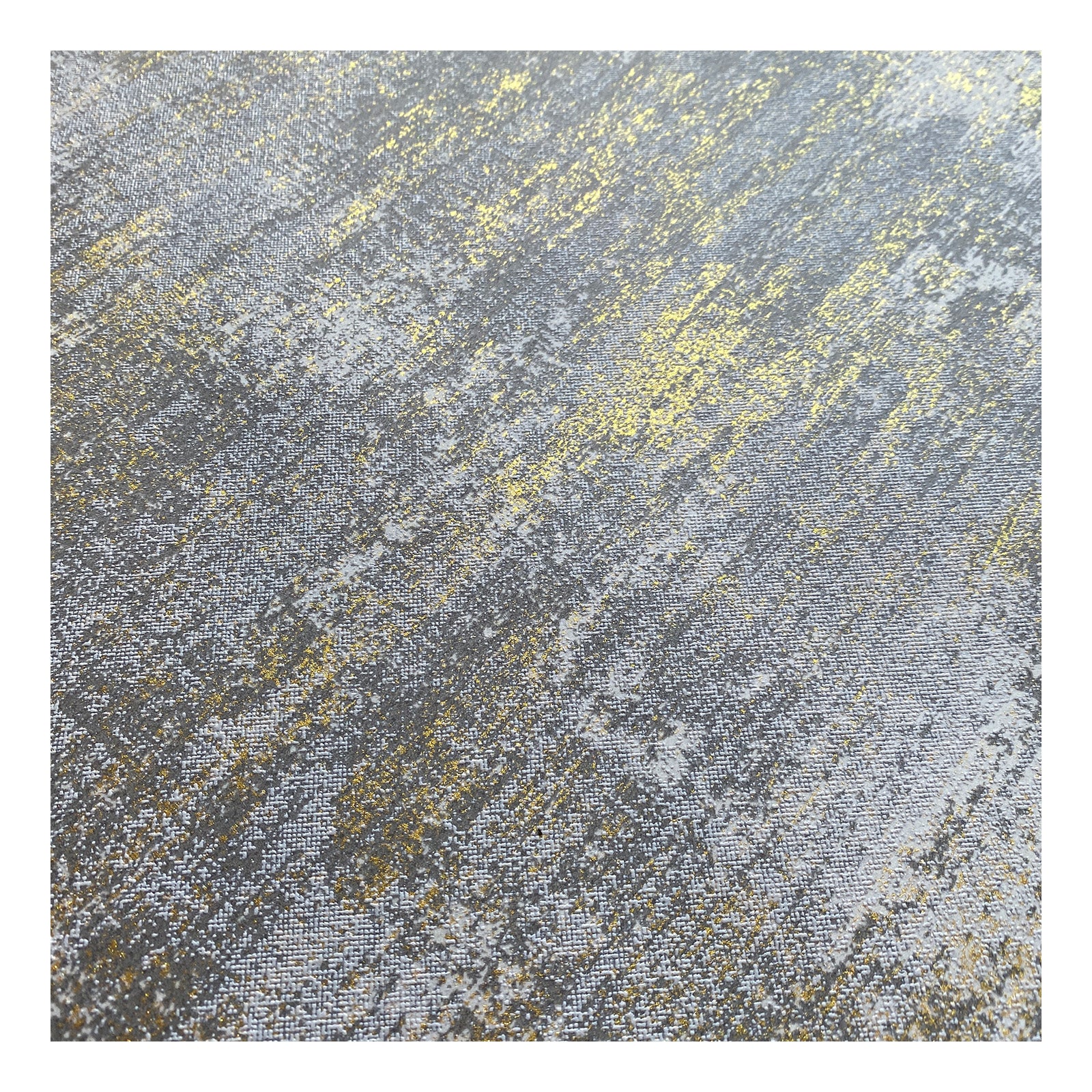 Murgall Papier Peint Non Adhésif Style Industriel Gris Clair 44x600 cm 1 Rouleau