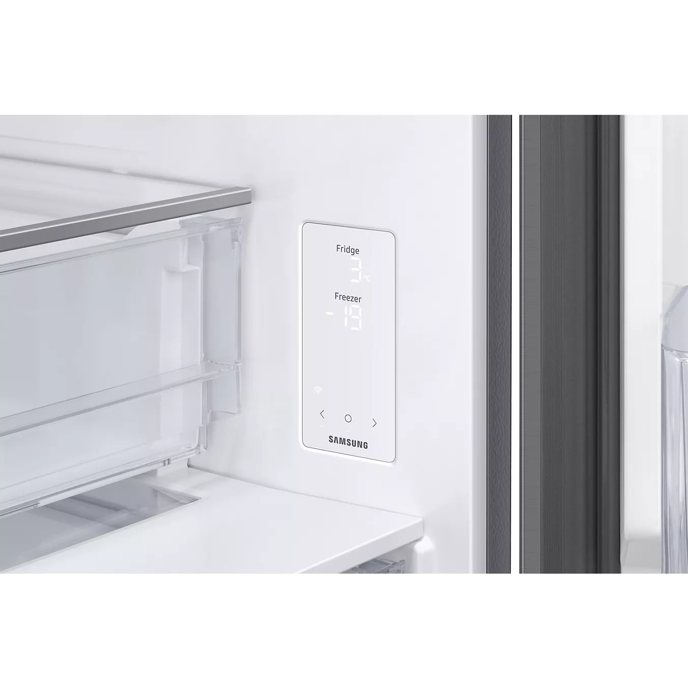 Samsung Réfrigérateur combiné RB53DG703DS9 - Gris - 538L - Classe A
