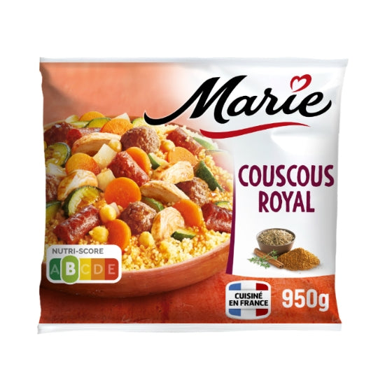 Marie Plat cuisiné couscous merguez/poulet - 950 g