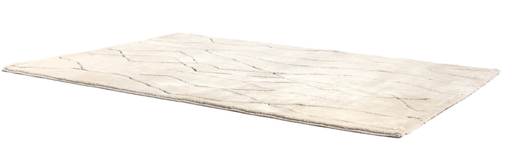 Vivaraise Luce Tapis Neige très épais dos en sherpa 160 x 230 x 2 cm