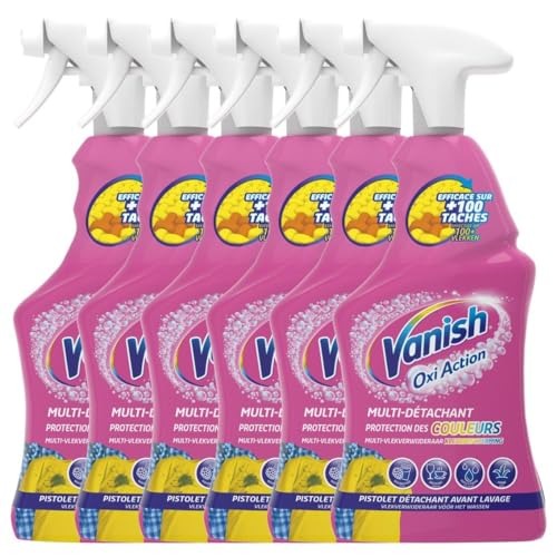 Vanish Oxi Action Spray Détachant Pré-Lavage, pour Taches Usuelles & Tenaces, 750 ml