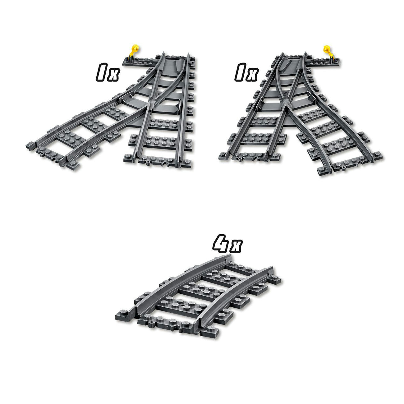 LEGO City 60238 Les aiguillages