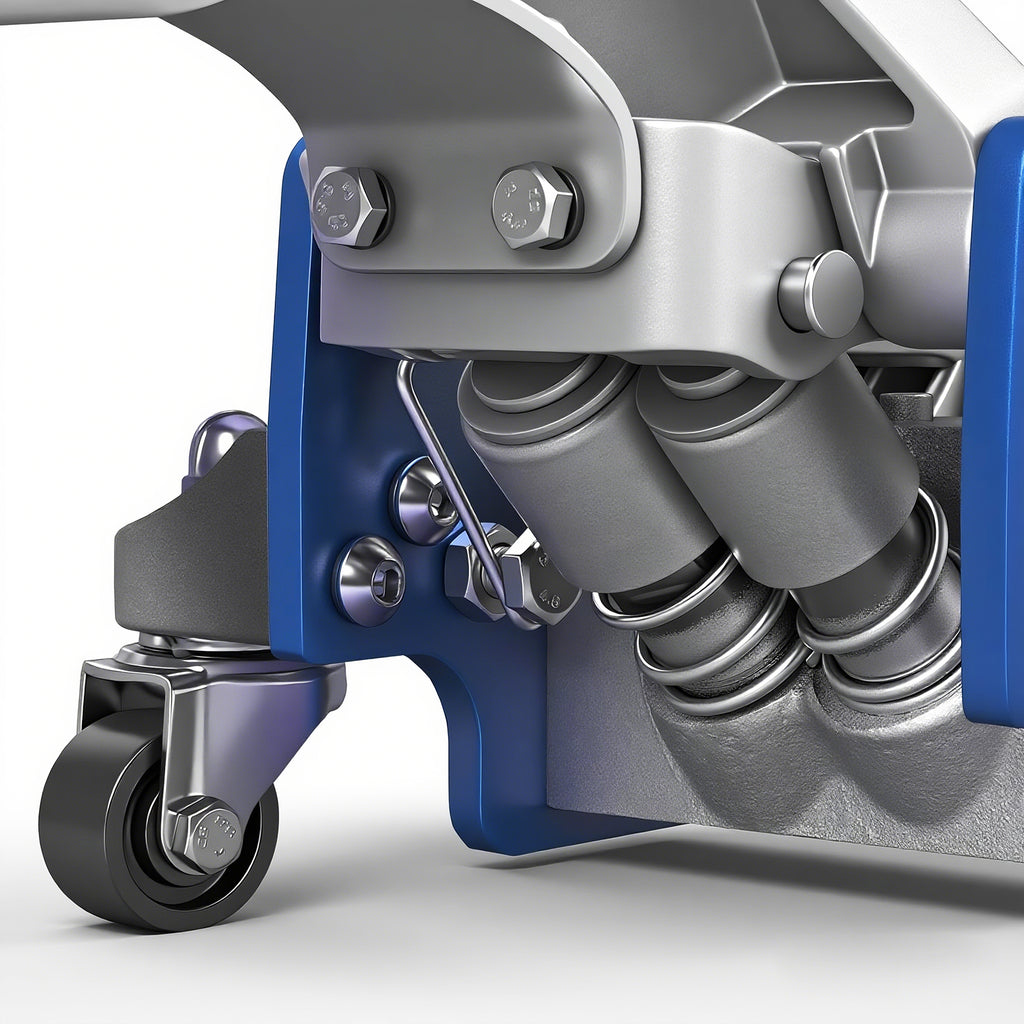 TCE Cric Hydraulique Horizontal en Alliage d'Aluminium 3t 85-465mm (161-541mm avec Rallonge de Hauteur) Levage en Double Mode Double Pompe Levage Rapide Profil Ultra Bas en 1494