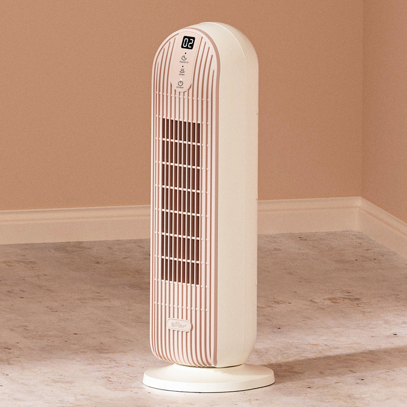 Bear radiateur électrique portable, 2000 W, chauffage rapide, ventilation inclinée vers le haut, oscillation 90°, large portée, minuterie intelligente 12 h, DNQ-C20H5