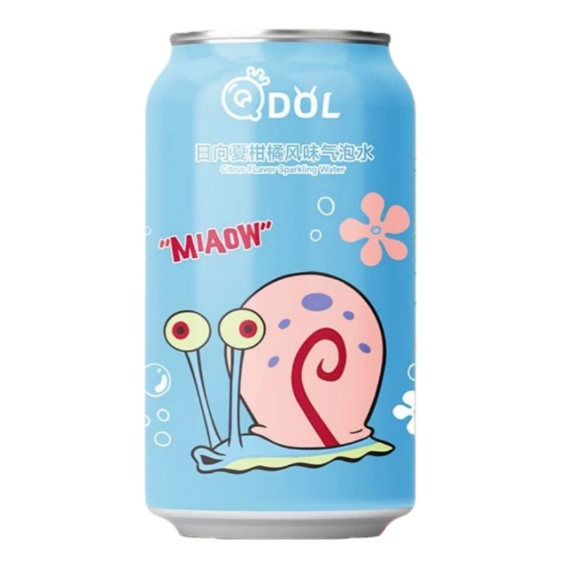 QDOL SpongeBob SquarePants Eau Pétillante Aux Agrumes 330 ml * 24