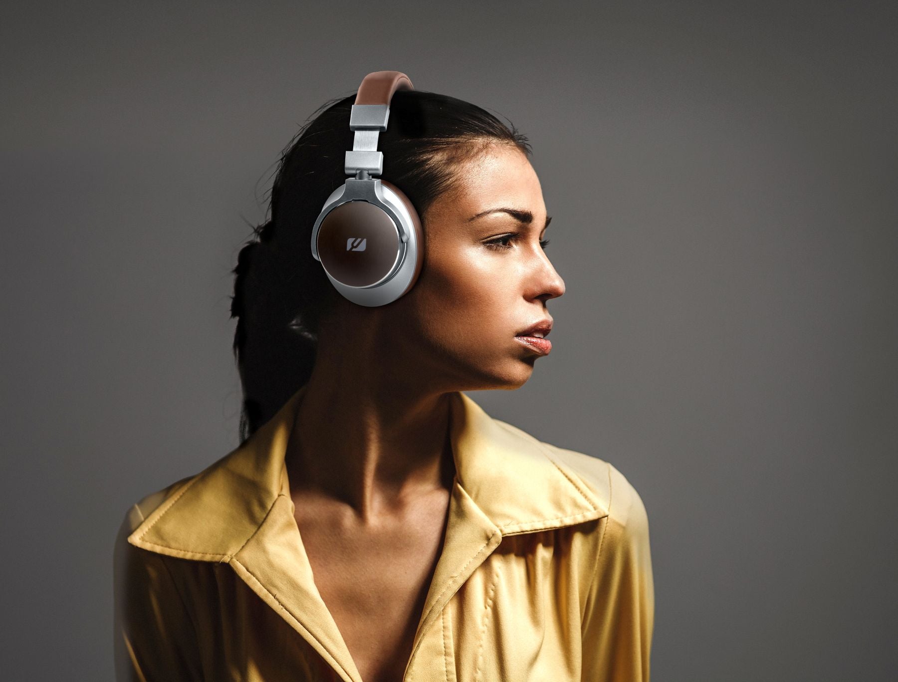 Muse M-278BT Casque Bluetooth - Marron