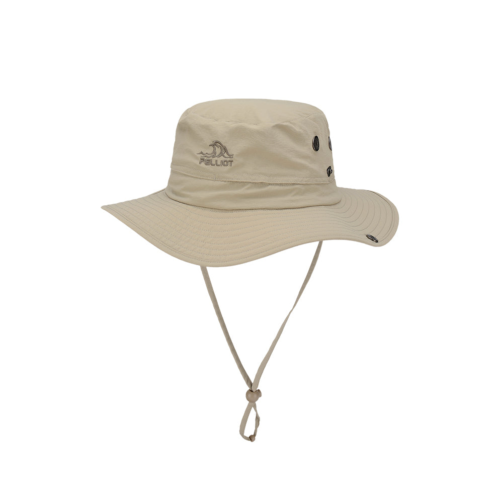PELLIOT Casquette de pêche de plein air Unisexe Voyage Camping Étanche Durable - Khaki