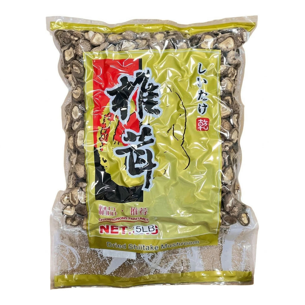 ChaCha Champignons shiitake tranchés 3 à 4 cm 5 lb