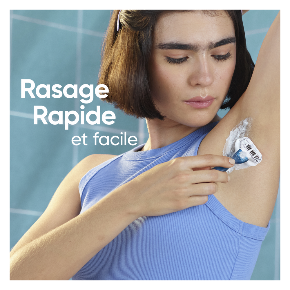 GILLETTE Venus Sensitive - Rasoirs jetables 3 lames - 3 pièces