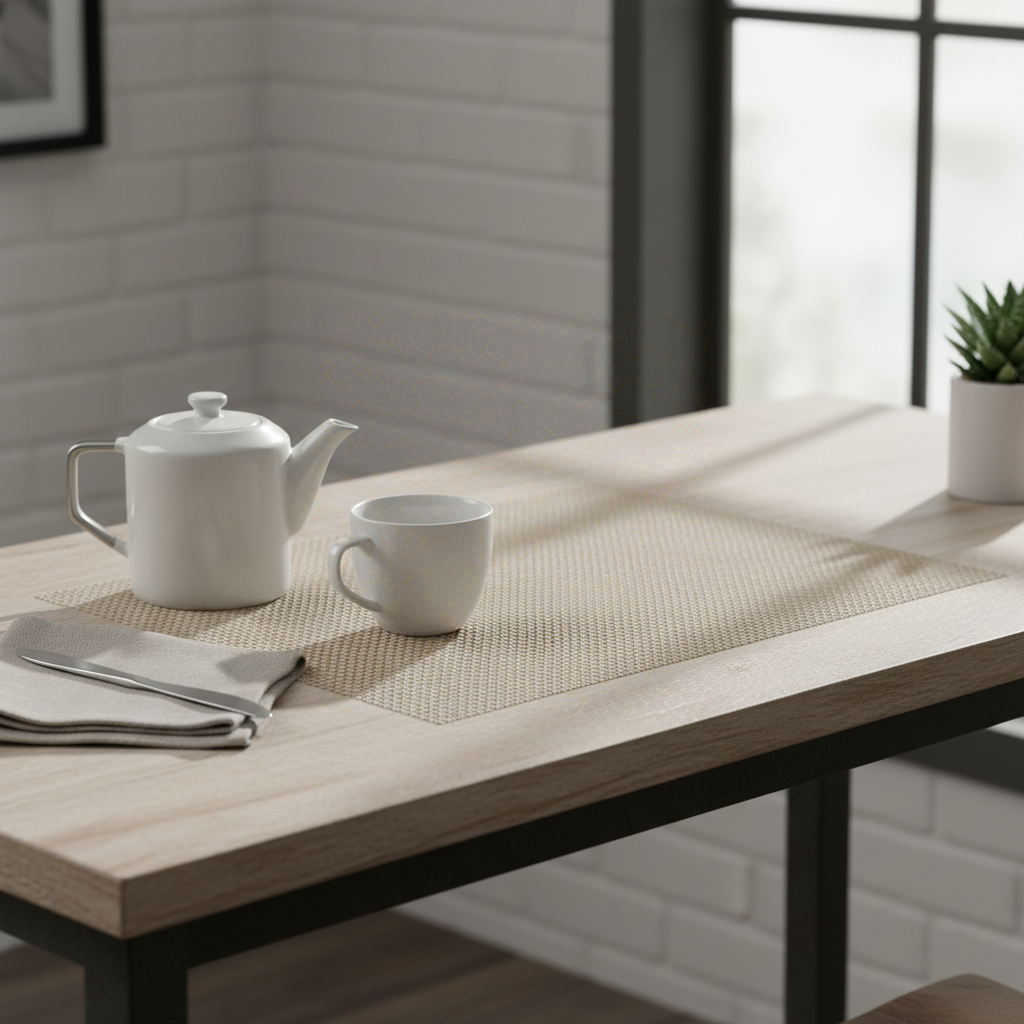 Secret de Gourmet Maoli Set de table textile coloris naturel - 50 x 35 cm