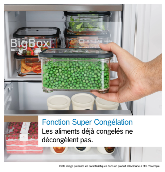 Bosch KGN33NLEB Réfrigérateur et congélateur Classe E 282 L - Inox