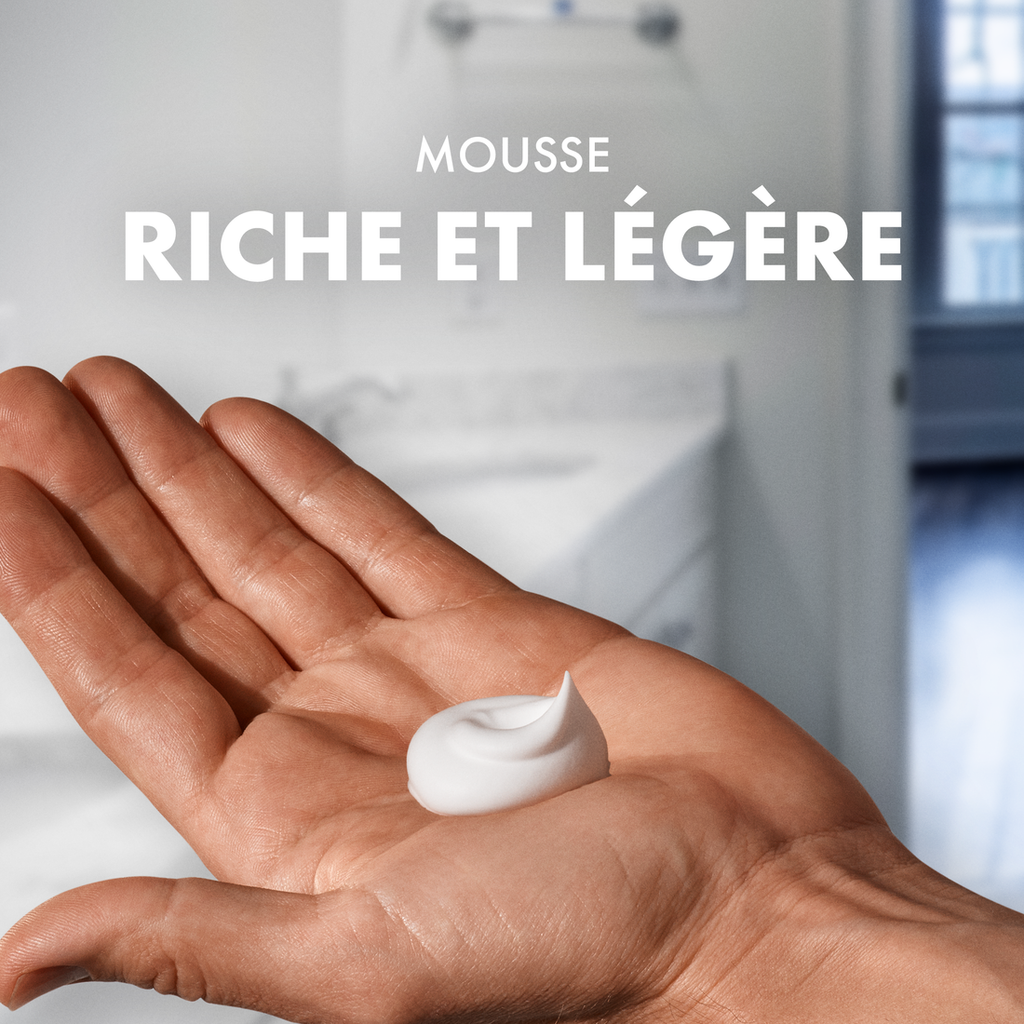 Gillette Mousse à Raser Homme, pour la Peau Sensible, 250ml | Formule Apaisante à l’Aloe Vera, Parfum Masculin, Contre Brûlures, Rougeurs, Coupures