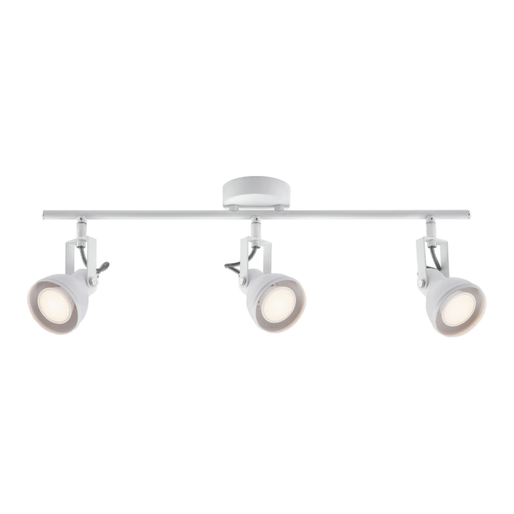 Spoterie ASLAK 3-Spot métal blanc IP20 GU10 - Nordlux, Intérieur