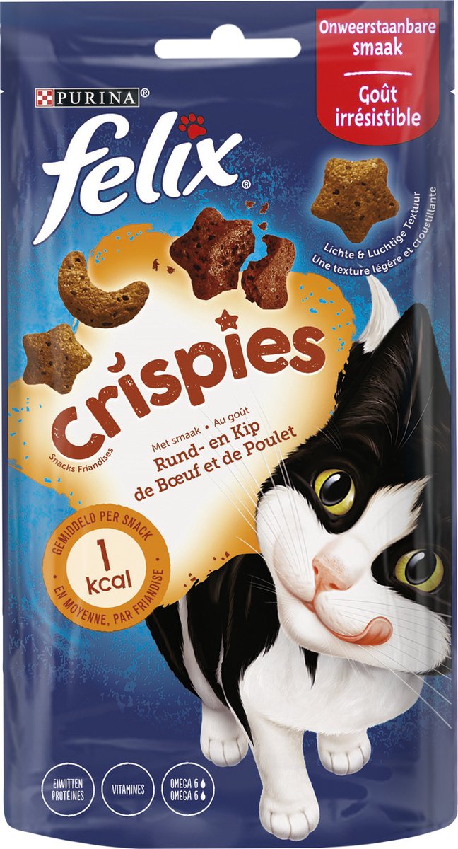 Felix Crispies Bœuf et Poulet 45 g