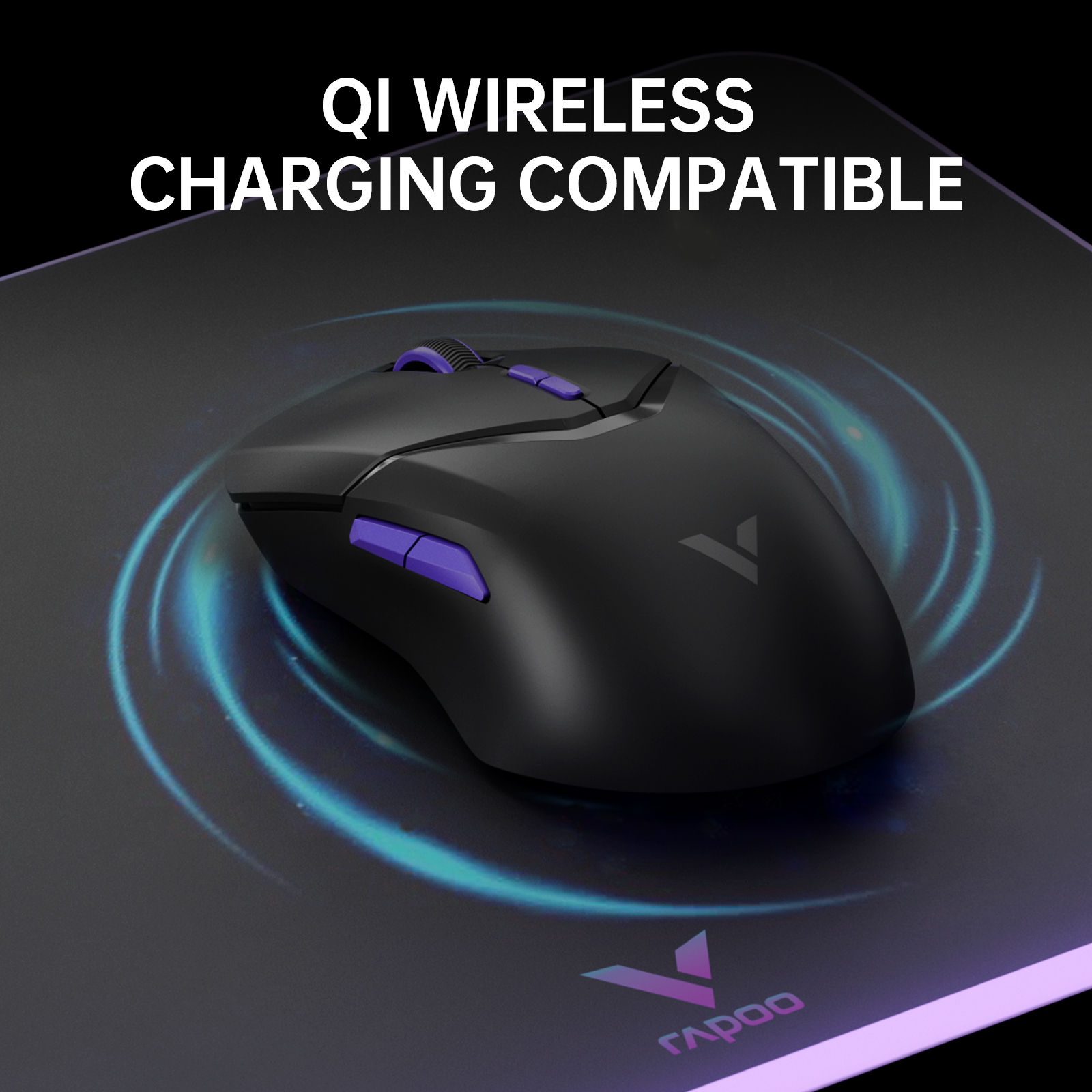 RAPOO VT9Pro 4K Souris gaming sans fil - Noir