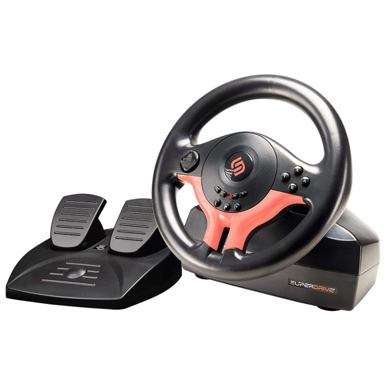 Subsonic Volant Superdrive SV250-S compatible avec SW2/SW - Édition rouge