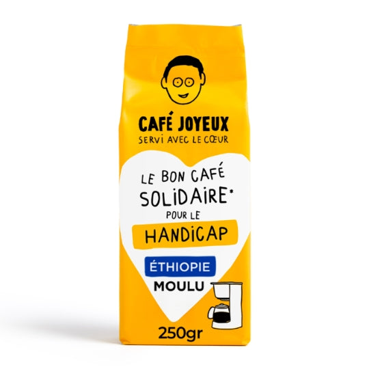 CAFE JOYEUX Café moulu Éthiopie 250g