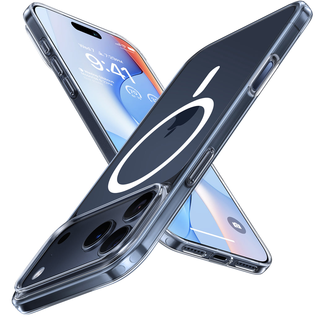 TORRAS SlimFit-Mag - Coque pour smartphone iPhone 17 Pro - Transparent