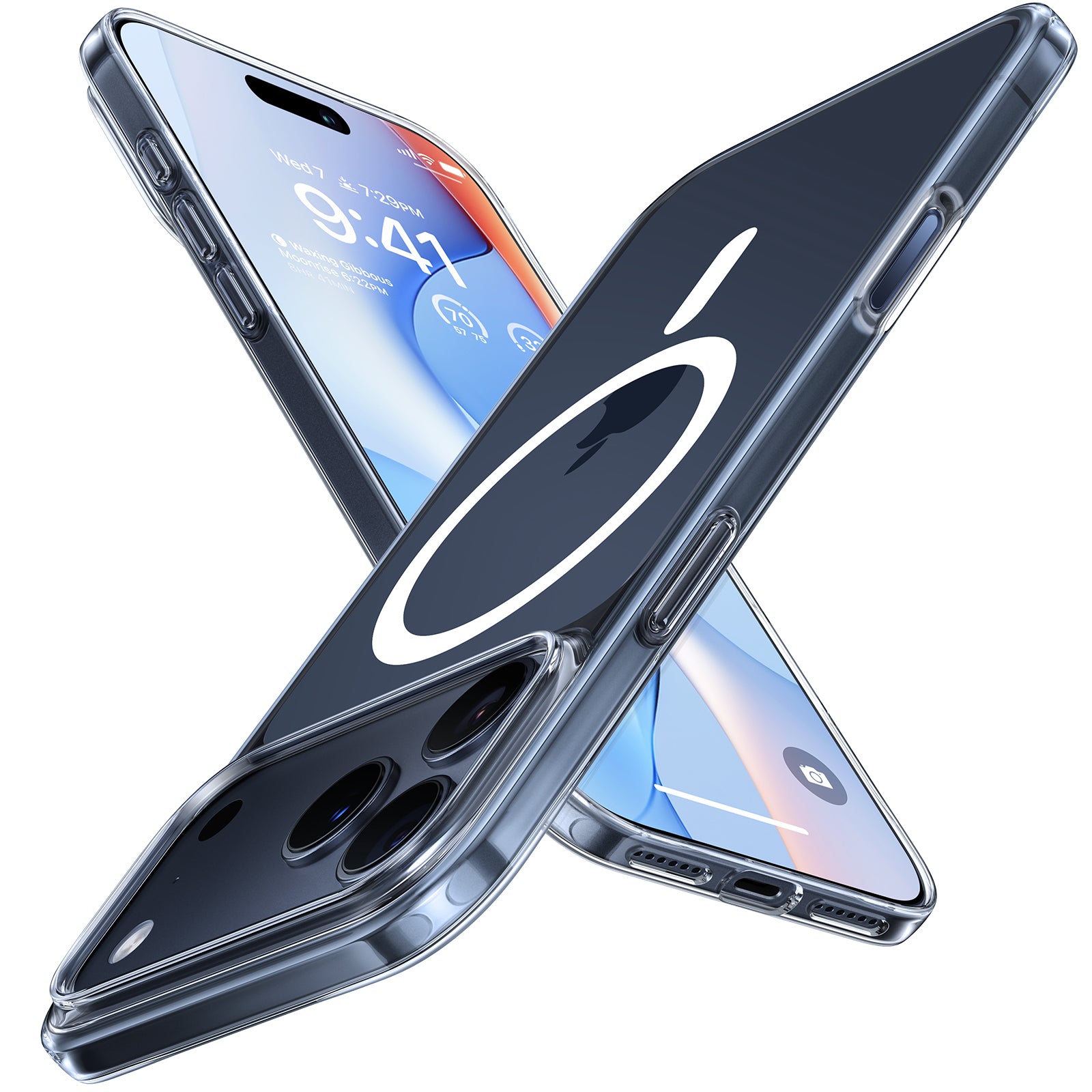 TORRAS SlimFit-Mag - Coque pour smartphone iPhone 17 Pro - Transparent