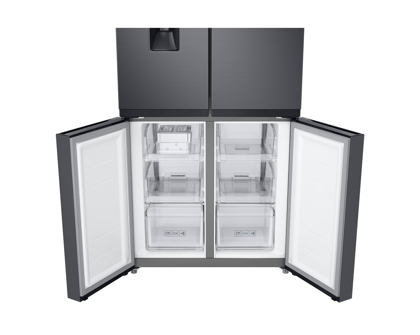 SAMSUNG Réfrigérateur Américain RF48A401EB4 488 L Classe E Noir