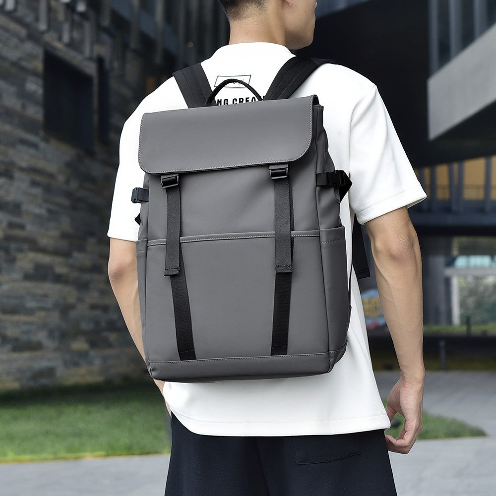 Sac à dos ordinateur portable Urban Flip Cover 15,6 pouces, Sac à dos multi-compartiments résistant à l'eau, Sac à dos de jour décontracté anti-rayures avec sangle pour bagages