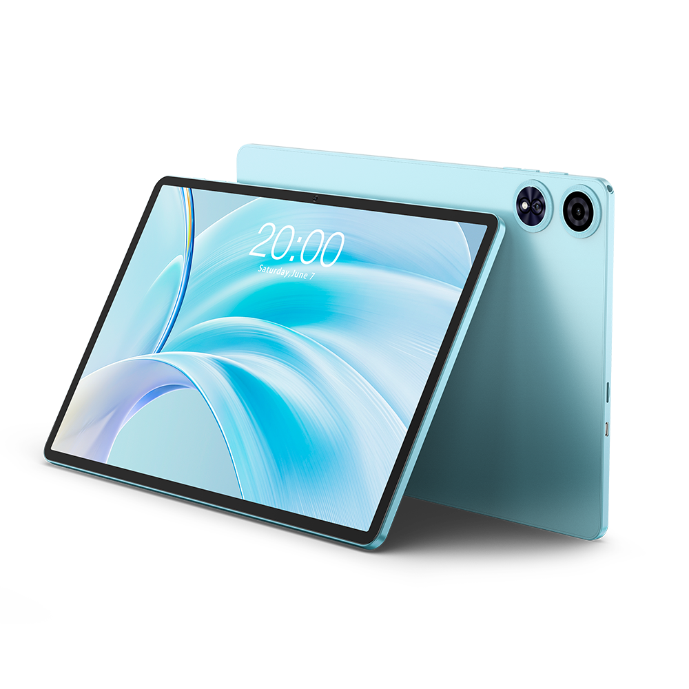 TECLAST P50 Tablette Android 15 11 pouces, 90 Hz, Unisoc T606 huit cœurs, 12 Go RAM, Stockage 128 Go, Wi-Fi double bande, 7 000 mAh avec ensemble d'accessoires