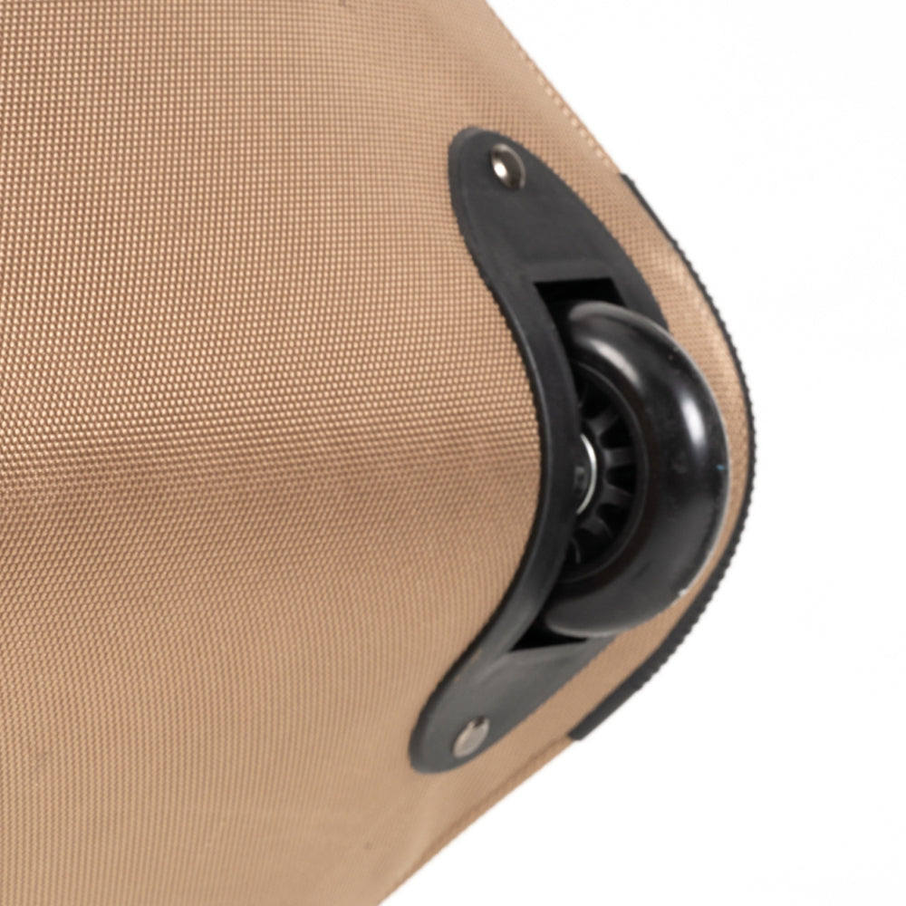 Mobi Garden, sac de transport pliable 110 L avec roulettes pour le camping, grand sac de voyage à roulettes, sable
