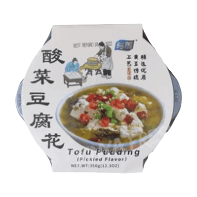 Yumei Pudding de tofu auto-chauffant aux légumes marinés 350 g