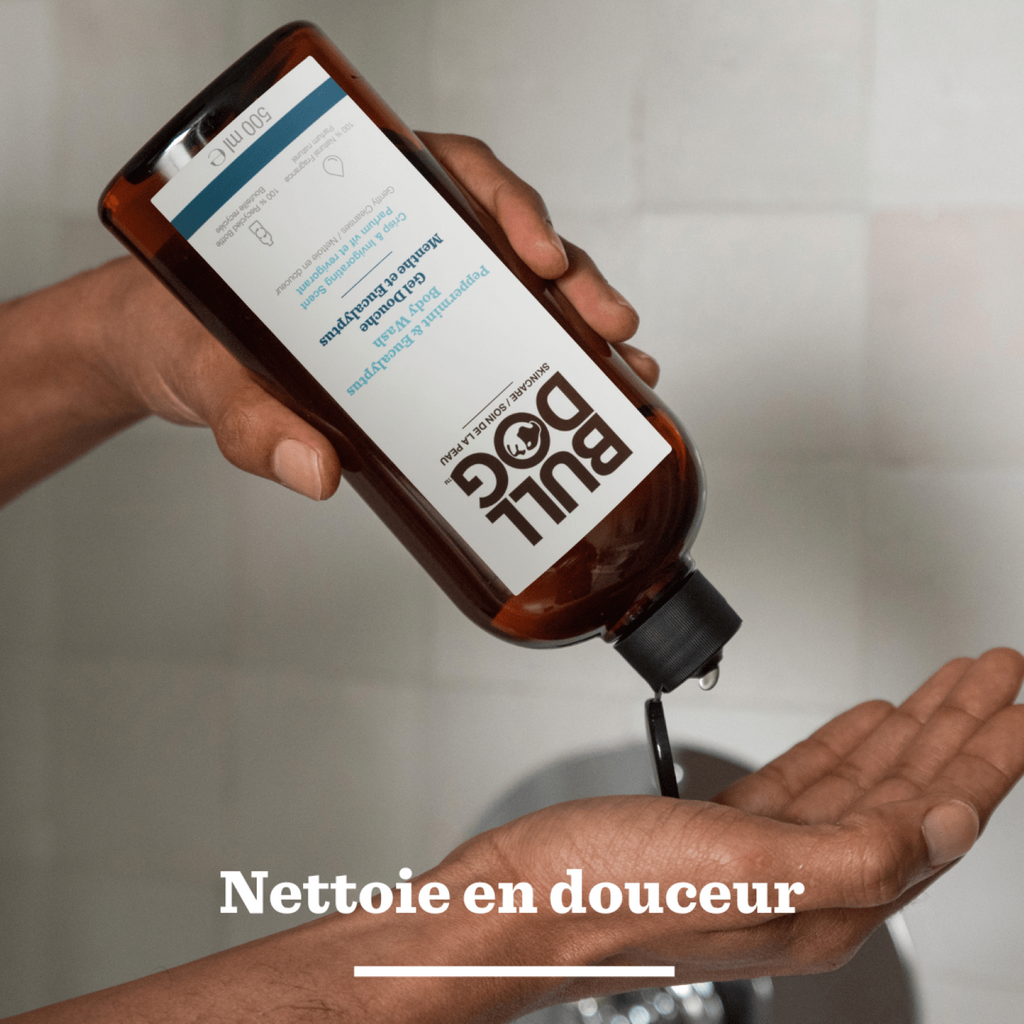 BULLDOG SKINCARE Menthe Poivrée & Eucalyptus - Gel Douche - 500 ml