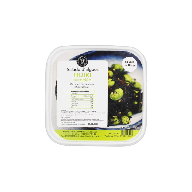 MON PANIER D'ASIE Salade d'algues hijiki surgelée - 200 g