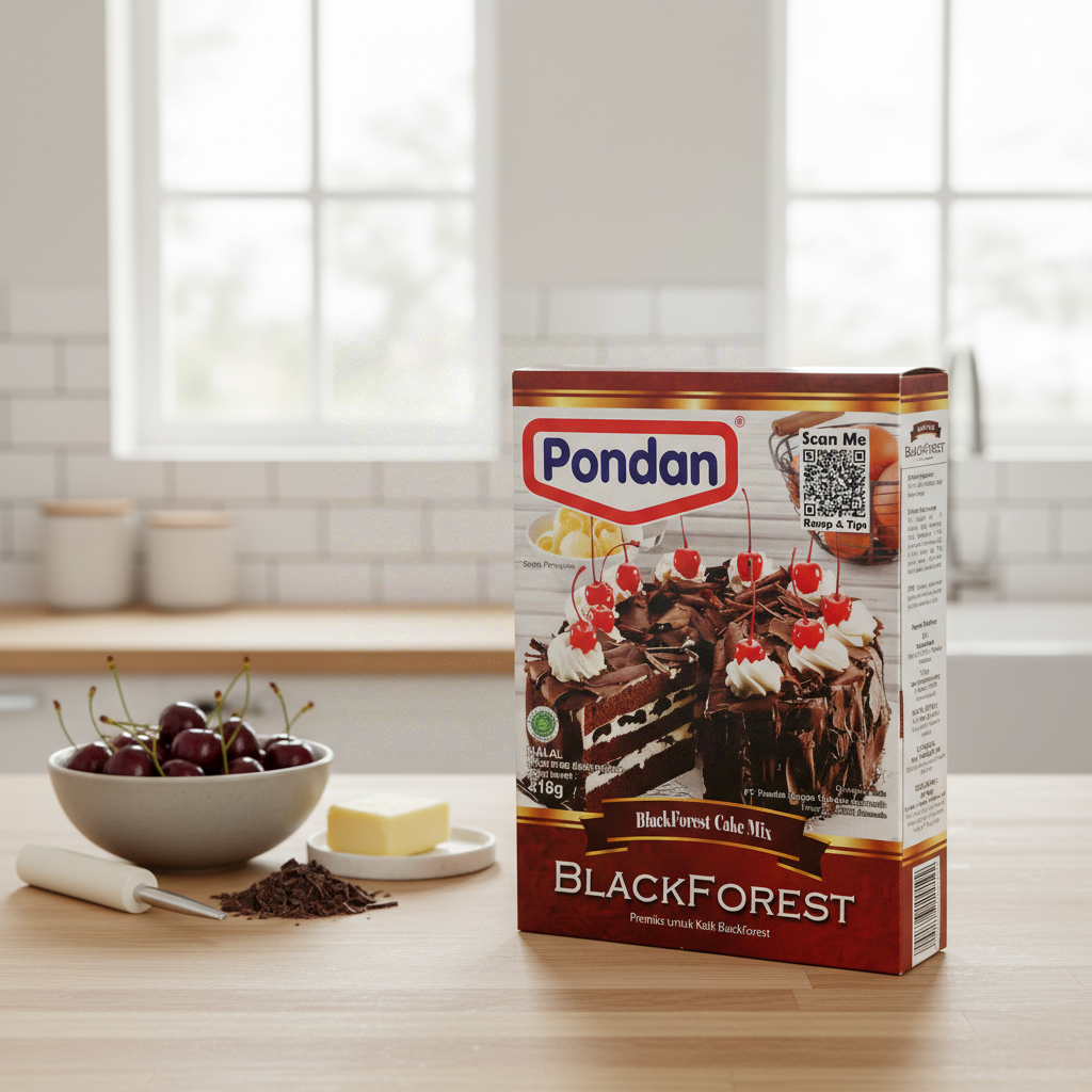 Pondan Gâteau Forêt-Noire 418 g