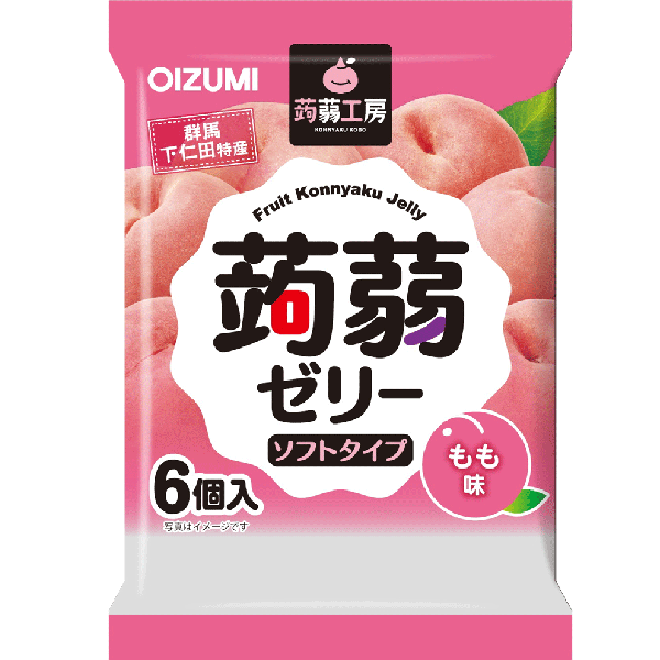 Shimonita Gelée de konjac saveur litchi salé 106 g