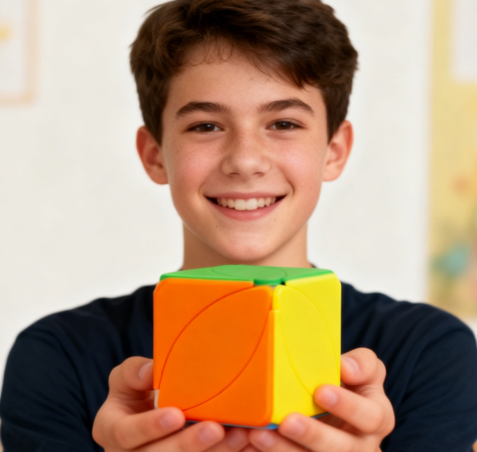 Mod Cube Casse-tête feuille d'érable uni sans autocollants
