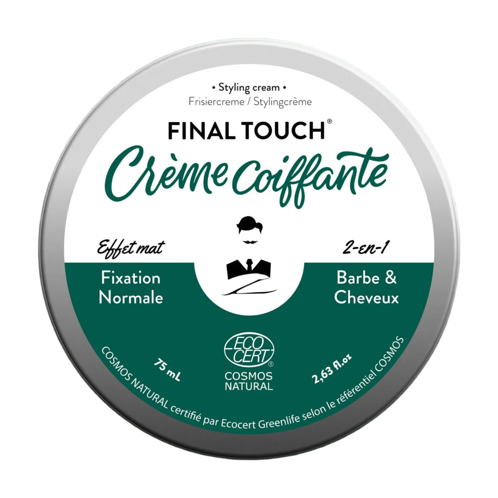MONSIEUR BARBIER - Crème Coiffante Final Touch - 75ml