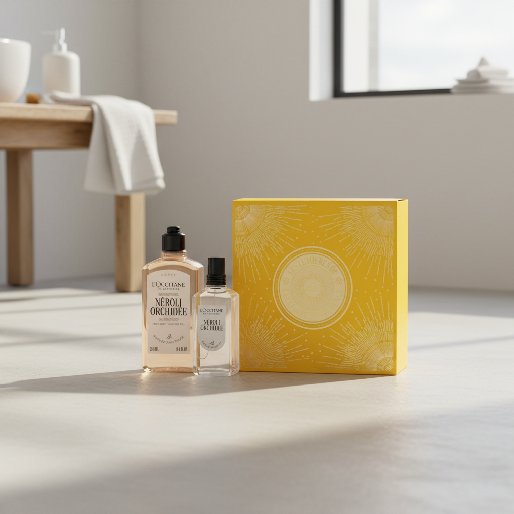 L'OCCITANE en PROVENCE Coffret Néroli Orchidée Eau de Toilette 50 ml + Gel de Douche 250 ml