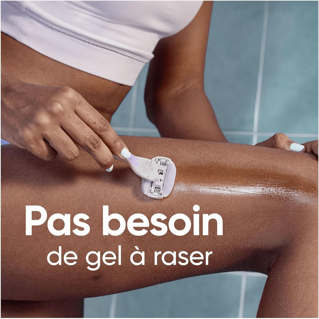 Gillette Venus ComfortGlide Breeze Recharges de Lames de Rasoir pour Femme Lot de 8