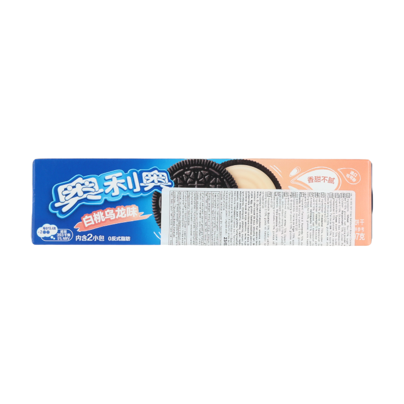 Oreo Biscuits Saveur Pêche Oolong 97 g (Contient 2 Paquets)