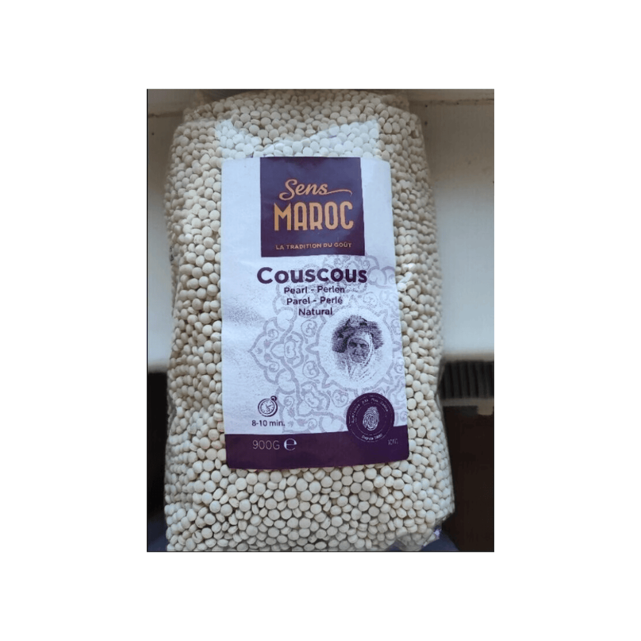 Sens Maroc Couscous perlé nature 900 g